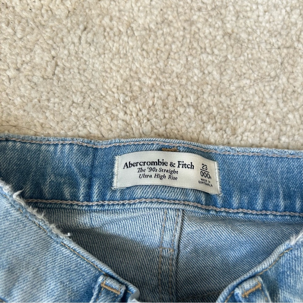 ✨NWOT✨ Abercrombie & Fitch 90s jeans size 23 - Picture 10 of 13